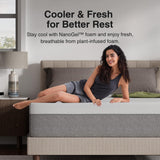 Novilla 12 Inch King Mattress, Gel Memory Foam Mattress King Size in a Box with Comfort Foam for Pressure Relief & Body Support & Cool Night Sleep, CertiPUR-US Certified Novilla