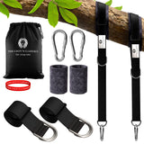 2-Pack Tree Swing Straps Hanging Kit, Adjustable 5-10 Feet Tree Swing Hanging Straps, Heavy Duty & Weatherproof Hammock Branch Swings, Tree Strap for Swings Holds Up to 3376 Lbs The Lion's Garden