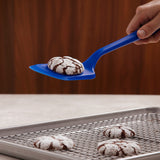 GIR: Get It Right - Premium Ultimate Silicone Spatula Turner - 12.6" x 3.0"x 0.7"- Seamless One Piece Design, Nonstick & Heat Resistant, Rubber Spatula, Baking & Cooking, BPA-Free - Slate GIR