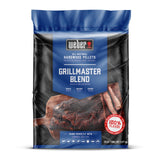 Weber Grillmaster Blend All-Natural Hardwood Pellets for Wood Pellet Grills, 20 lb Bag Weber