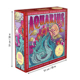 SANTORO Zodiax - 1000 Piece Jigsaw Puzzle - Aquarius - Fun Birthday Gift For Kids, Adults | Astrology Gifts for Women and Men | Zodiac Horoscope Puzzle SANTORO
