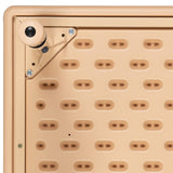 Flash Furniture Wren 24"W x 48"L Rectangular Natural Plastic Height Adjustable Activity Table Flash Furniture