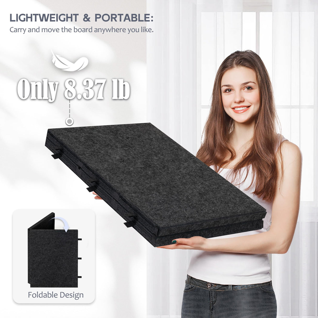 LAVIEVERT 2000 Pieces Portable Jigsaw Puzzle Board with 6 Drawers & Trays, Tilting Puzzle Table with 2-in-1 Puzzle Stand & Cover, Lightweight Puzzle Storage Saver with Puzzle Easel- Dark Gray LAVIEVERT