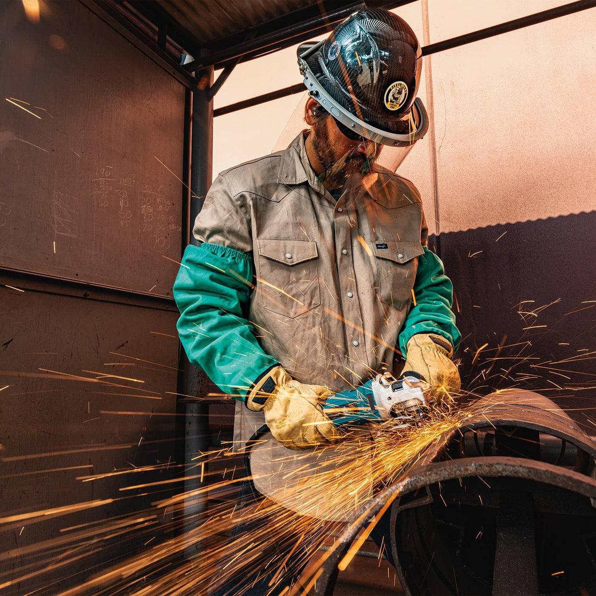 Makita GA4590 4-1/2" SJS™II High-Power Angle Grinder Makita