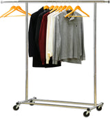 Simple Houseware Heavy Duty Clothing Garment Rack, Chrome Simple Houseware