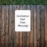 Blank Metal Signs- 5 Pack, 10x7 inches White Blank Sign, Heavy Duty Aluminum Write-On Sign for Indoor Outdoor, Easy to Install, Blank Sign for Heat Transfer, Vinyl, Write, Ink Print DIESOTT