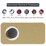 TMYPN 330x330mm Double Side Texture PEI Build Plate for Elegoo Neptune 3 Plus / 4 Plus 3D Printer, Spring Steel Plate and Magnetic Base Print Bed for A30/A30 Pro, Tronxy X3S/X5S/X5S Pro, Qid1 X-Max3 TMYPN