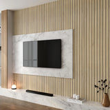 VaryPaper Wood Slat Wallpaper Peel and Stick Wood Contact Paper Waterproof Self Adhesive Wood Vinyl Wall Paper Removable Wood Panel Wallpaper for Bedroom Bathroom Walls Kitchen Cabinets 15.7''x78.7'' VaryPaper