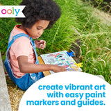 Ooly Colortopia Color by Number Paint Marker Kit & Shrink-Its 24 PC DIY Shrinking Art Bracelet Kit That Creates BFF Bracelets Ooly