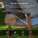 Domi Aluminum Patio Furniture Set, 4-Piece Modern Conversation Set with Cotton Padding Backrests and Seats, Outdoor Sectional Metal Sofa Set with 5.5 Inch Cushion and Coffee Table for Balcony, Garden domi outdoor living