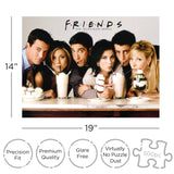 AQUARIUS Friends Milkshake Puzzle (500 Piece Jigsaw Puzzle) - Glare Free - Precision Fit - Officially Licensed Friends TV Show Merchandise & Collectibles - 14 x 19 Inches AQUARIUS