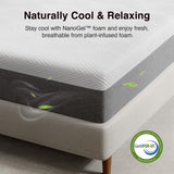 Novilla Twin Memory Foam Mattress 10 Inch, Twin Size Mattress in a Box with Comfort Foam for Back Pain Relief & Body Support & Cool Night Sleep, CertiPUR-US Certified Novilla