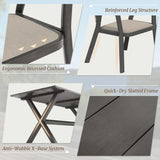 Cozyman 9-Piece Patio Furniture Set, All-Weather Resistant 79 Inch Aluminum Outdoor Dining Set with PE Wicker Chairs, Beige Almond Cozyman