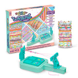 Rainbow Loom: Wrap it Loom Bracelet Maker - DIY Friendship String Bracelet Kit, 600 Beads, 4 Bracelet Styles, Jewelry Crafting Activity, Kids Ages 8+ Rainbow Loom