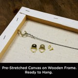 AQUARIUS Teenage Mutant Ninja Turtles Art by Numbers Painting Kit (16 x 20 Stretched Canvas) 24 Paints, 3 Paint Brushes, Ready to Hang, Officially Licensed TMNT Collectible - 16x20 in AQUARIUS