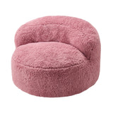Hobestluk Bean Bag Chair Big Bean Bag Chairs for Adults Giant Adult Bean Bag Chair with Foam Filler Large Beanbags with Stuffed Back Lazy Sofa, Pink -Standard Hobestluk