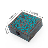 Great Birthday Gift Ideas Handmade Decorative Wooden Jewelry Box Jewelry Organizer Keepsake Box Treasure Chest Trinket Holder Watch Box Storage Box Housewarming Gifts Women The Great Indian Bazaar
