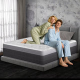 inight Twin Mattress 12 Inch, Individual Wrapped Pocket Springs Zoned Hybrid Mattress with Gel Memory Foam, Ergonomic Pressure Relief, Enhanced Edge Support, Breathable Comfort Night, 365-Night Trial inight