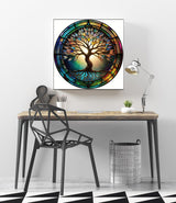 KINPLUB Tree of Life Diamond Painting Kits for Adults Beginners, DIY Full Round Drill 5D Diamond Art Kits, Paint with Diamonds Dots Gem Art, Home Wall Decor 12 x 12 Inch KINPLUB