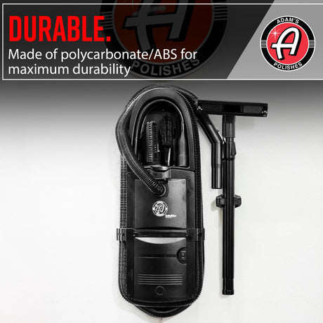 Adam's Polishes Wall Mounted Vacuum - Premium Car Detailing Vacuum for Garage or Shop | Powerful Suction Heavy Duty Detailing Adam's Polishes