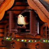 Kintrot Cuckoo Clock Traditional Black Forest Clock Antique Wooden Pendulum Quartz Wall Clock Kintrot