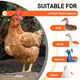 Large chicken perch for coop with swing,chicken toys for coop,chicken roosting bars for chickens in coop, Backyard Poultry toys,Easy to install and clean,Sturdy Coop Rack Bars,chicken coop accessories ANNDING