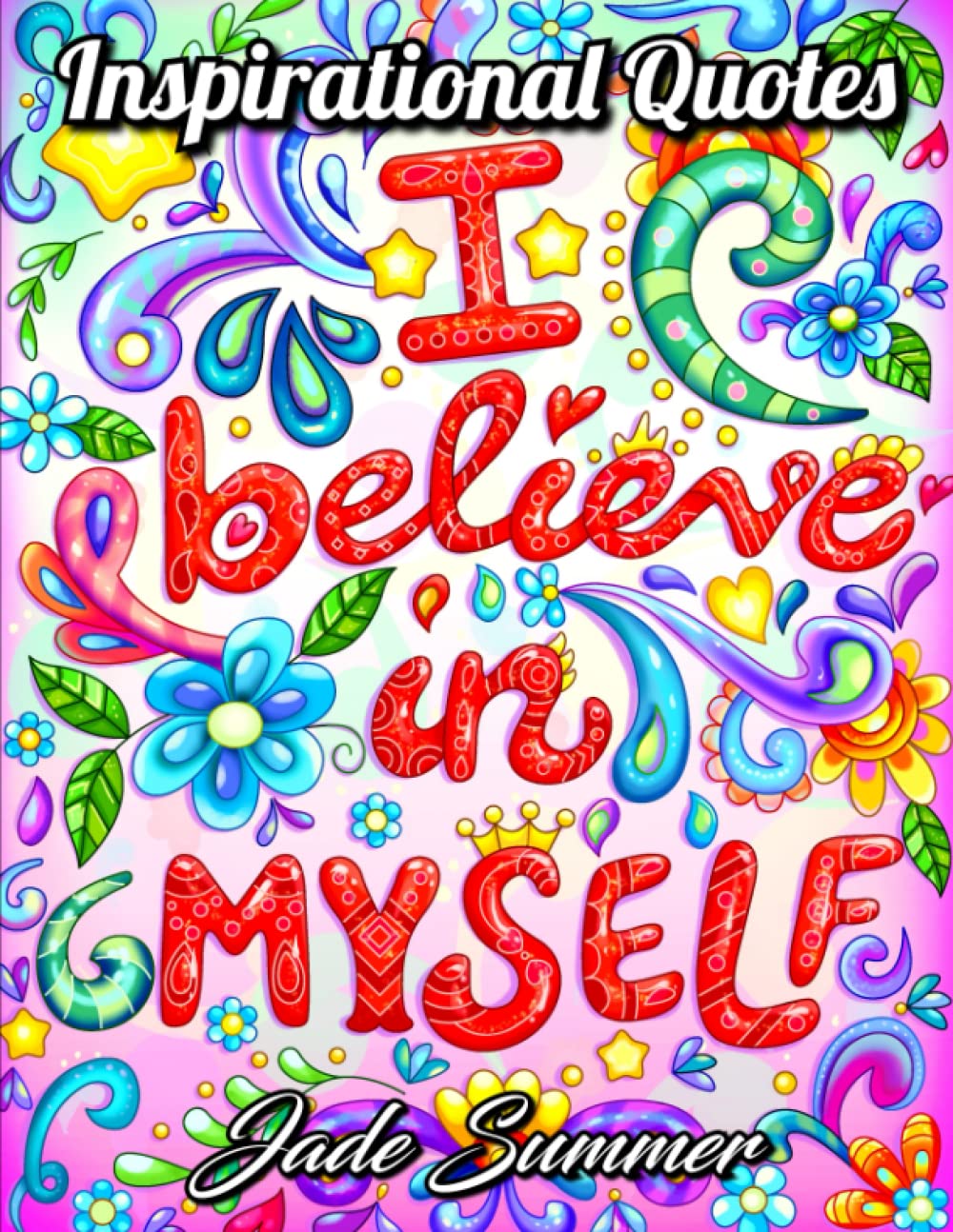 Inspirational Quotes: An Adult Coloring Book with Motivational Sayings and Positive Affirmations for Confidence and Relaxation WoodArtSupply