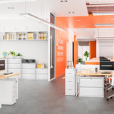 INTERGREAT 2 Drawer Lateral File Cabinet with Lock, 28" W White Lateral Filing Cabinet, Locking Metal Steel Wide File Cabinets for Home Office INTERGREAT