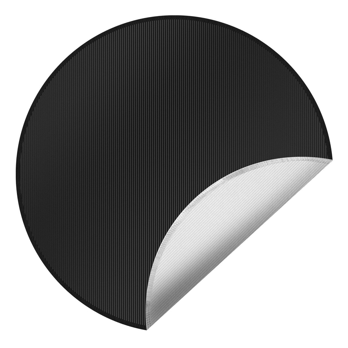 Fire Pit Mat 24'', Fireproof Mat, Deck Protector, Fire Pit Accessories, Burn Barrel, Under Grill Mat, BBQ Mat, Patio Shield, Fire Retardant Base Pad for Outdoors Hodufy