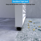 Pluden Garage Door Seal Replacement Wayne Dalton Garage Door 154448, 20 Feet Garage Door Bottom Weather Seal for Weather Stripping Fit 20 feet Wide Doors Pluden