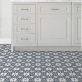 FloorPops FP2944 Sevilla Peel & Stick Floor Tiles, Multicolor FloorPops