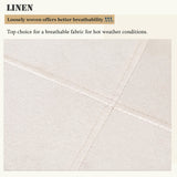 PHI VILLA Farmhouse Bar Stools Set of 2 - Wood Bartools with Upholstered Saddle Seat, 24 inch stools for Kitchen Counter Set of 2 PHI VILLA