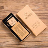 LeeEv Wooden Watches Uwood Series 40 mm Unisex Natural Handmade Wood Watch with Gift Box & Band Adjustable LeeEv