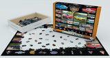 EuroGraphics 1960's Cruisin' Classics Jigsaw Puzzle (1000-Piece) EuroGraphics