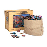Buffalo Games - Cinque Terre Wood Puzzle - Standard Cut Jigsaw Pieces - 500 Piece Jigsaw Puzzle - Ages 14 and Up Buffalo Games