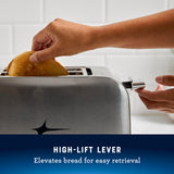 Oster 2-Slice Toaster with Extra Wide Slots, Stainless Steel Oster