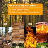 Outvita Rustic Wagon Wheel Wooden Garden Bench for Outdoor Seating, Carbonized Finish – Seats 2 in Brown Outvita