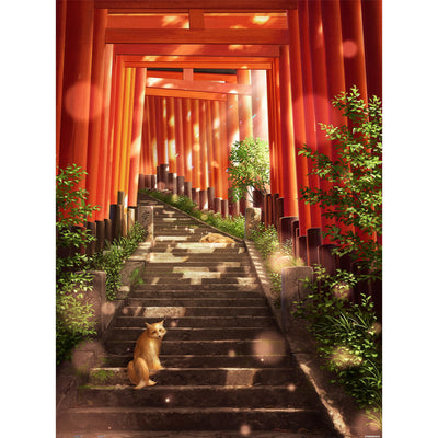 Pintoo Jigsaw Puzzles 1200 Piece for Adults - ペい - Sunshower Beautiful Plastic Puzzle for Home Decor Zero Dust Easy Storage [H3329]