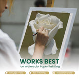 MyArtscape Graphite Transfer Paper, 20 Black Sheets - Wax Free - Erasable - Smudge-Free - Ideal for Drawing, Tracing and Watercolor Transfer - Premium Arts and Crafts Supplies MyArtscape