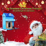 Smart Bird Feeder with Camera.Auto Capture Bird Videos & Bird Motion Detection,Wireless App Notification,Bird House Camera,Lifetime 32G Free Space.Idea Gift AMOEJOV