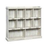 Sauder Barrister Lane Bookcase/ Book shelf, White Plank finish Sauder