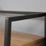 Sauder North Avenue Entryway Bench, Hidden Storage and Shelf, Entry Bench with Storage - Sindoori Mango Finish Sauder