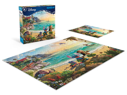 Ceaco - Thomas Kinkade - Disney - Lilo and Stitch - 1000 Piece Jigsaw Puzzle