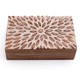 Great Birthday Gift Ideas Handmade Decorative Wooden Jewelry Box Jewelry Organizer Keepsake Box Treasure Chest Trinket Holder Watch Box Storage Box Housewarming Gifts Women The Great Indian Bazaar