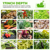 Land Guard 4×2×1.5ft Galvanized Raised Garden Bed Kit, Galvanized Planter Garden Boxes Outdoor, Oval Large Metal Raised Garden Bed for Vegetables……… (Classic Silver Land Guard