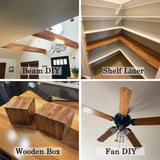 Contact Paper Wood Wallpaper Distressed Wood Grain Contact Paper Rustic Wood Peel and Stick Wallpaper Waterproof Self Adhesive Wallpaper Removable Wood Look Wallpaper Roll Brown 78.7Inx17.7In EeeComing