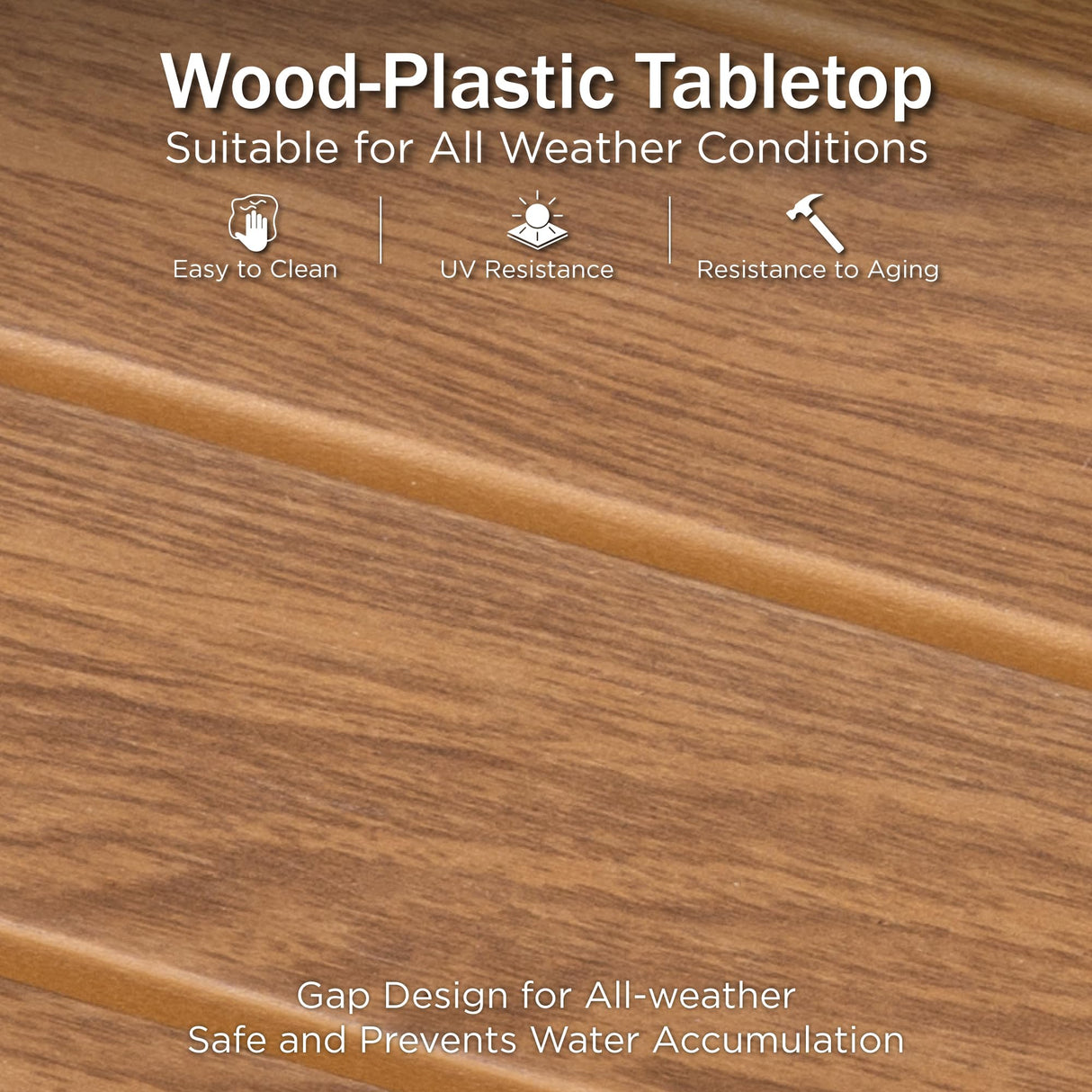 PHI VILLA Wicker Patio Furniture Set, Outdoor L-Shaped Sectional Sofa with Cushions and Acacia Wood Coffee Table, Boho Style for Garden, Deck, or Poolside Lounge，Navy Blue PHI VILLA