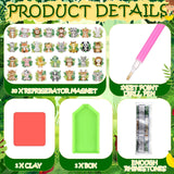 Xuhal 30 Pcs Jungle Animal Diamond Painting Magnets Safari Animal Diamond Art Magnets Kits for Adults Zoo Woodland 5D Rhinestone Refrigerator Magnetic Sticker for DIY Crafts Fridge Wildlife Gifts Xuhal