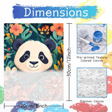 VAIIEYO 2 Pack Framed Paint by Numbers Kit for Adults Rose, Flower Canvas DIY Oil Painting Kit with Paintbrush and Acrylic Pigment, Arts Craft for Home Wall Decor(8x12 inch/20x30cm) VAIIEYO