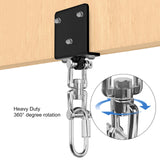 VivaZen Heavy Bag Hanger,Heavy Duty Punching Bag Mount Hanger Bracket, 360° Rotation Wood Beam Hook Bracket Ceiling Mount，Suitable for Aerial Yoga Swing & Hammock VivaZen